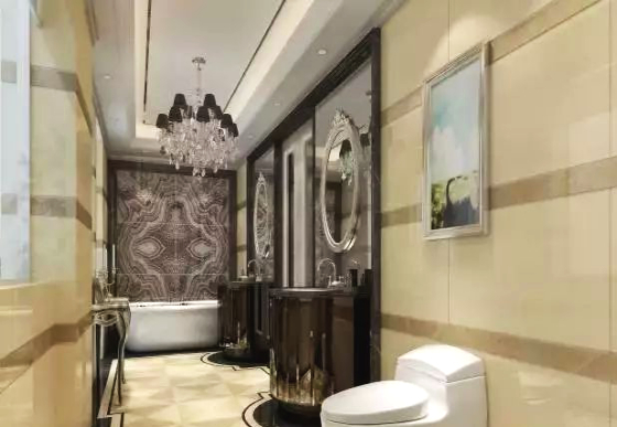 花式陶瓷的贴法-大嘴蛙陶瓷